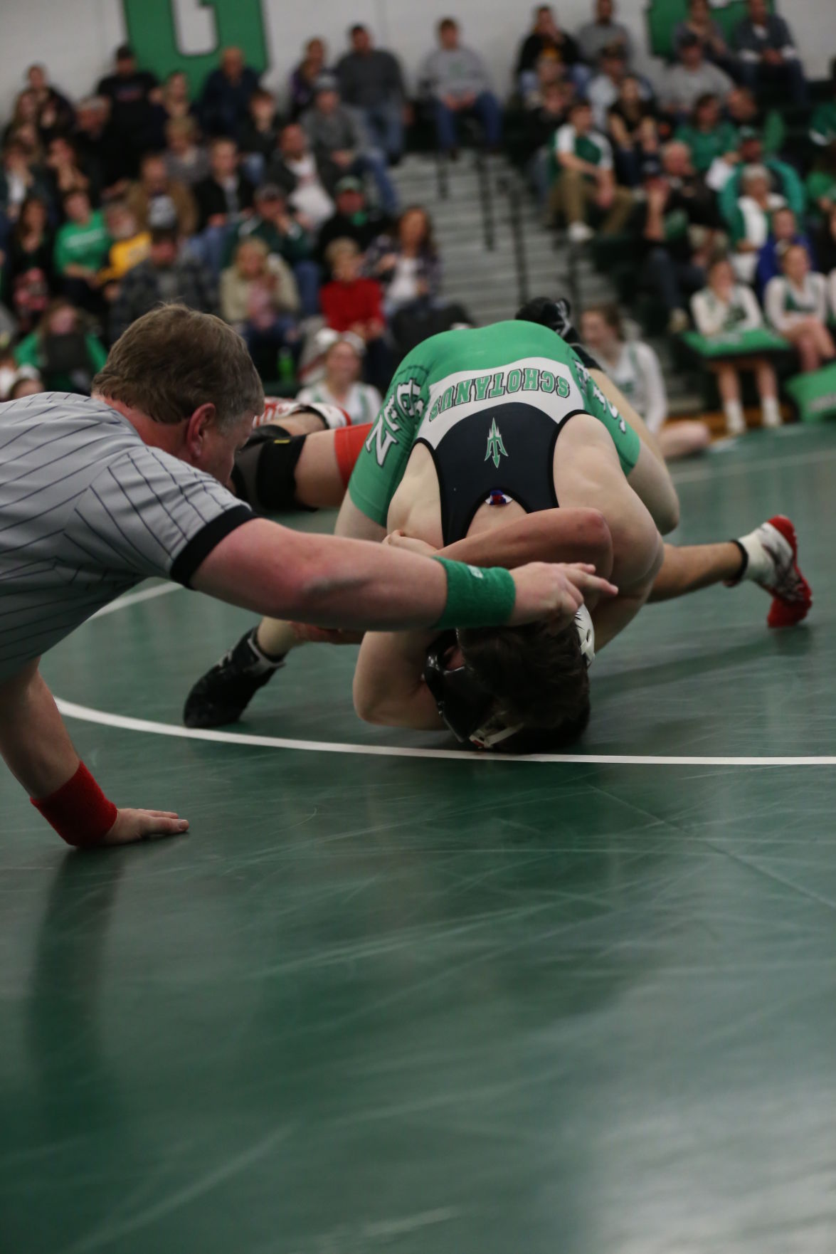 Osage, Forest City, Clarion and New Hampton wrestling, Dec. 22, 2017